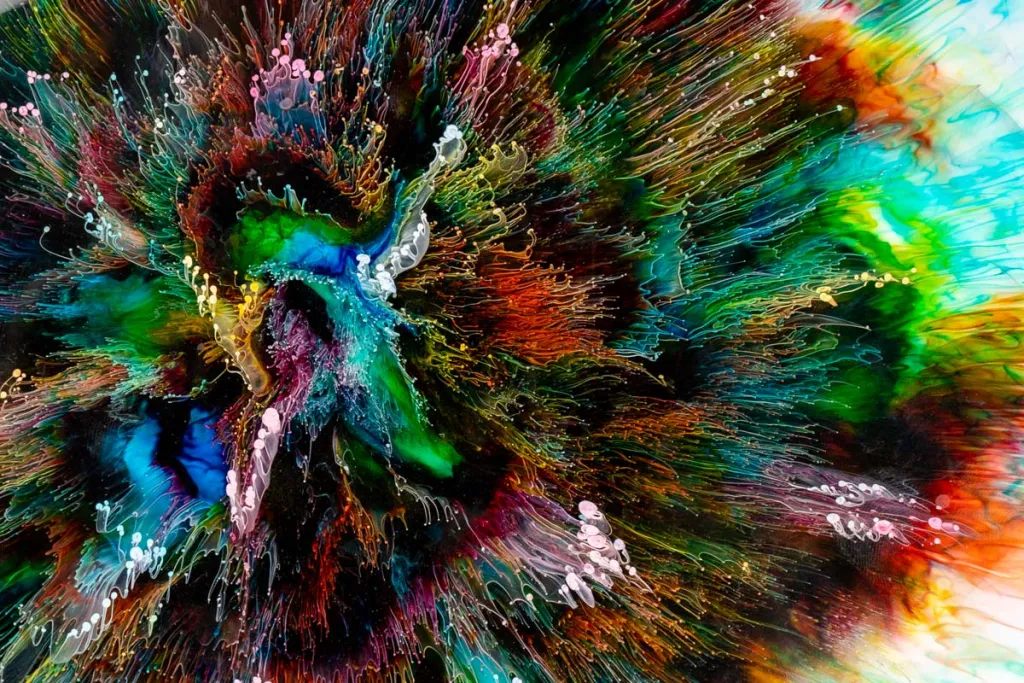 Alcohol ink Paints Epoxy Resin