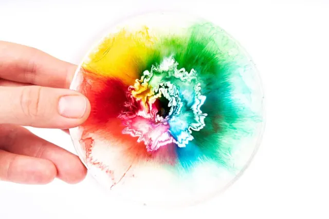 Alcohol ink Epoxy Resin colour selenit